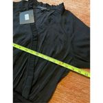 Andrew Marc NWT MARC NEW YORK   Black Blouse  M Photo 2