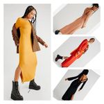 Free People  beach Luna Midi Dress Siz S Photo 1