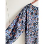 Piazza Sempione Designer Silk Shift Dress Puple Black Size Knee Length Cocktail Photo 5