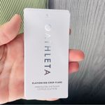 Athleta  Elation Rib Crop Flare green work out cropped leggings size medium Photo 2