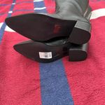 Fashion to figure  tall black faux leather extra wide calf knee high boots Photo 4