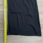 ZARA  Black Satin Effect High Rise Wide Leg Pull On Trousers Pants S Photo 9