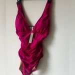 J.Crew Women’s Ruched V-Neck One Piece Size 6 Photo 5