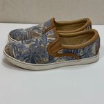 UGG  Women's Blue and Tan Floral Sneakers Photo 3