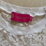 Macbeth Collection  NWOT White Lace Blouse Sz Small Photo 1