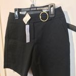 Trina Turk women's size 00 relaxed leg buckle accessory walking shorts 26" waist Photo 1