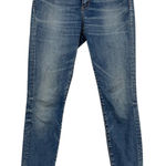 Lucky Brand  Ava Legging Womens High Rise Jeans 25 Medium Wash Raw Hem Skinny Photo 0