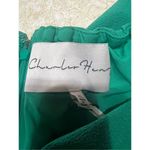 Charles Henry  Off The Shoulder Dress Sz XL  Emerald Green  NWT Photo 2