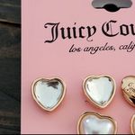 Juicy Couture NEW  Earrings Heart Crown Photo 2