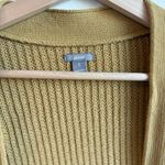 Aerie  Oversized Mustard Yellow Chunky Knit Cardigan Sweater Size XL Photo 2