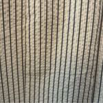 ⭐️Alyx navy blue lace and striped belted button front collared dress size 10 Photo 4