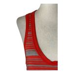 James Perse Standard Tank Top Women Medium Red Striped Racerback Top Athleisure Photo 4