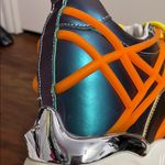 💖 Anthony Wang Acerola 01 Multicolor Chunky Sneakers Orange Size 8.5 Photo 7