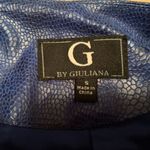 G by Giuliana Two Tone Moto Jacket Blue/Black Size Small NWT Photo 6