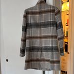 Loft Plaid Wool-Blend Coat Photo 2