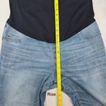 Liz Lange  Maternity Blue Distressed Cotton Stretch Jeggings Jeans Pants Large Photo 7