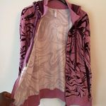 Cozy Casual Bethany Zip Front Hoodie Cozy Collection. Size L Color Violet Photo 7