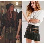 Urban Outfitters  BDG Mini Skirt Stiped Zippers Accents Riverdale Women Size‎ XS Photo 1