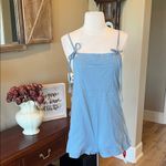 Cider  Overall Romper Powder Blue New Photo 3