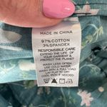 Hill House  - Ellie Nap Moody Floral Teal Dress Sz XXS Photo 7