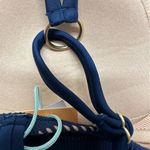 Kona Sol Women's Navy Crochet Nude Liner High Neck One Piece Swimsuit Size S NWT Photo 5