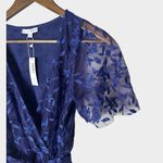 Baltic Born  Marseille Embossed Maxi Dress Small Navy Blue Wedding Bridesmaid Photo 5