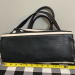 Betsey Johnson woman black and white striped shoulder/crossbody bag Photo 10