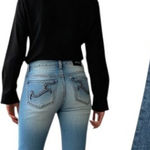 Rock & Republic 2000'S VTG. RARE STUDDED LOW RISE KASSANDRA JEANS US SZ. 8 Photo 0