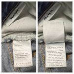 SLVRLAKE NWT Beatnik Jeans High Rise Slim Straight Distressed Size 27 Blue Photo 8