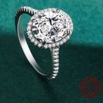 Sterling Silver SIZE 7 925 Round Sparkling AAAAA CZ Ring Photo 3