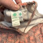 Aventura dress women's size L orange pattern pockets Pima cotton sustainable Size L Photo 1