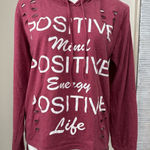 On Fire  Women’s Graphic Hoodie Size 1X Photo 0