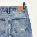 ANINE BING Lara Ripped Frayed Hem Kick Flare Jeans Photo 4