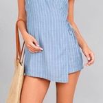 Lulus Blue Romper Photo 0