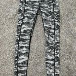 Lululemon Black and White Patterned Leggings Photo 0