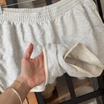 Aerie OFFLINE  Throw-Back Fleece Track Shorts sweats high waisted heathered Photo 4