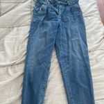 Hollister Paper Bag  Ultra High-Rise Mom Jeans Photo 4