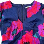 Trina Turk Womens Poppy Floral Silk Blend Dress Size 2 Photo 1