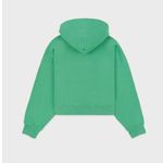 Sporty & Rich SRHWC Cropped Hoodie Verde/White size medium like new Green Photo 1