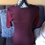 International concepts INC Burgundy 1/2 Top Size S Photo 2