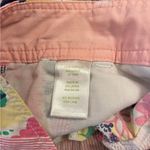 Lilly Pulitzer  discontinued patchwork look shorts nave blue scoop neck tee Sz S. Photo 9