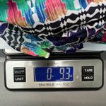 Rabbit Vintage Handkerchief Dress Womens 6 Empire Smocked Waist Artsy Festival Purple Photo 14