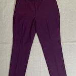 Worthington | NWT Petite Plum Pull-On Skinny Dress Pants | 14P Photo 0