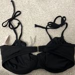 Victoria's Secret NWT  Black Underwire Bikini Top Photo 1