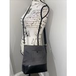 “Lodis” Black Nylon Sport Wanda RFID Crossbody Bag Gray Photo 3