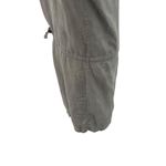 James Perse  Linen Drawstring Shirt Dress Greystone Sage Green Size‎ 3 / US Large Photo 9