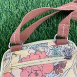 Sakroots  meadow sunlight floral vinyl pastel multicolored crossbody purse bag Photo 5