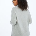 Summersalt The Luxe Cashmere Blend Funnel Neck Sweater wolf gray size XL Photo 2
