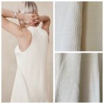 Banana Republic  Textured Knit Sweater Vest, Iced Vanilla Ivory sz. S Photo 5