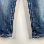 Miss Me Angel Wing Rhinestone Western Cropped Capri Distressed Stretch Jeans 26 Photo 5